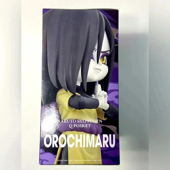 Naruto Shippuden - Q Posket  - Orochimaru Figure - BNIB 💜💛 - Picture 6 of 6